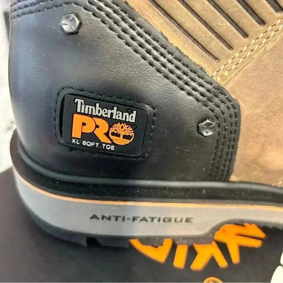 Men’s Timberland Pro size 9 Ballast brown work boot. New - Picture 6 of 9